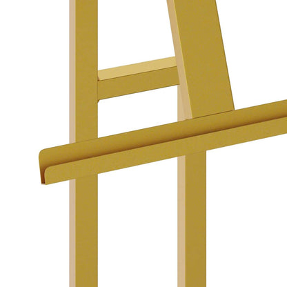 Espositori per Fiere 2 pcs Oro 26,5 x 26,5 x 150 cm Acciaio | homemem39