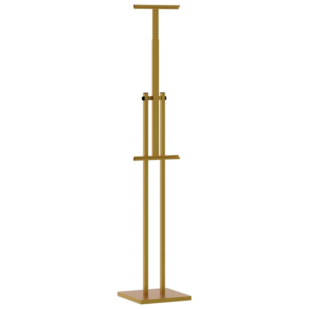 Espositori per Fiere 2 pcs Oro 26,5 x 26,5 x 150 cm Acciaio | homemem39