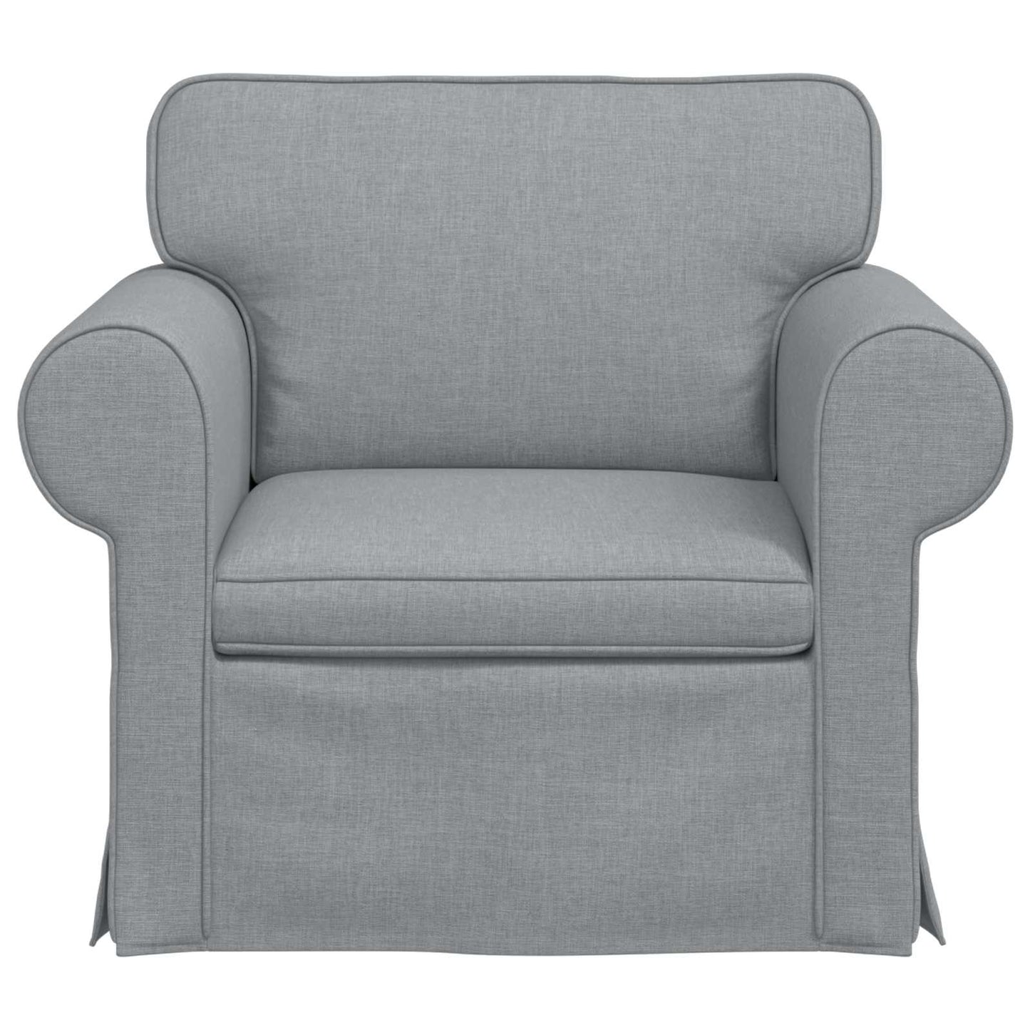 Divano 60cm Grigio chiaro Metallo