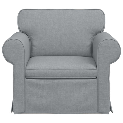 Divano 60cm Grigio chiaro Metallo