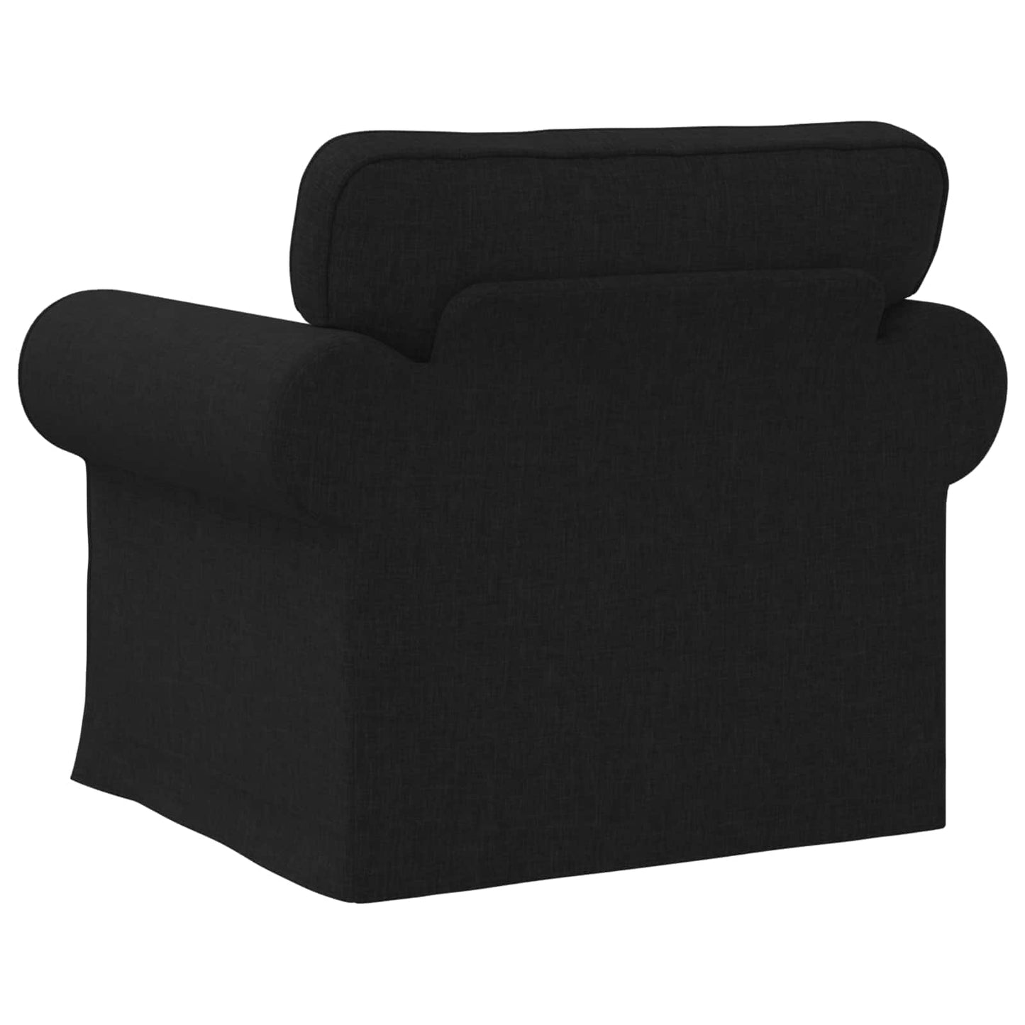 Divano Nero 95 x 82 x 80 cm Tessuto | homemem39