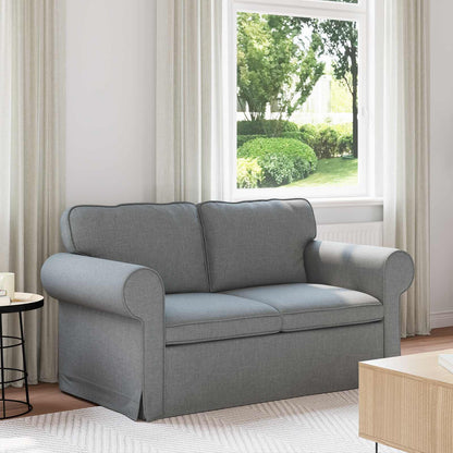 Divano Grigio chiaro 155 x 82 x 80 cm Tessuto | homemem39