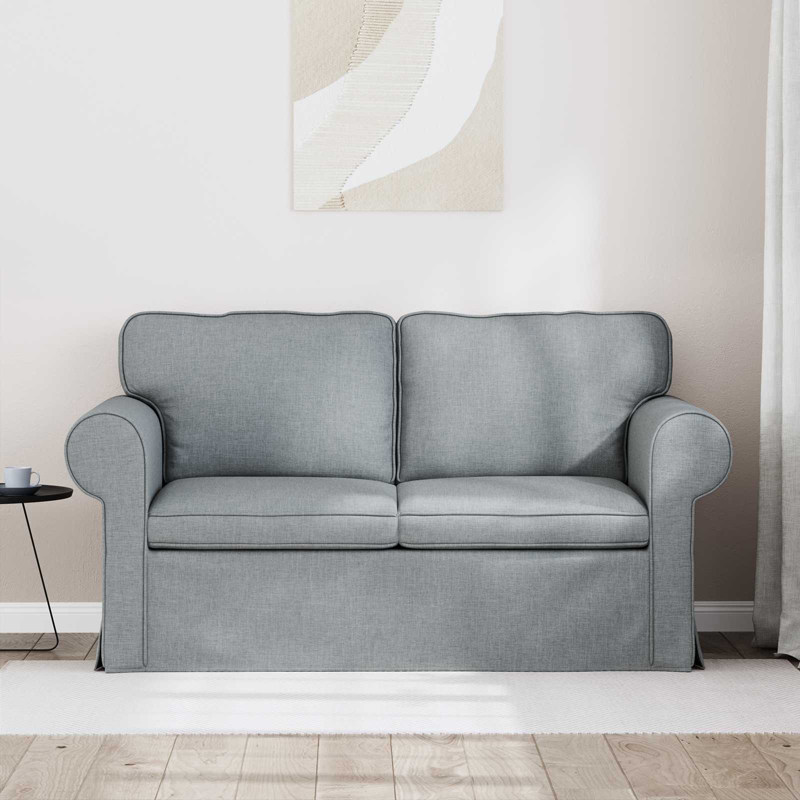 Divano Grigio chiaro 155 x 82 x 80 cm Tessuto | homemem39