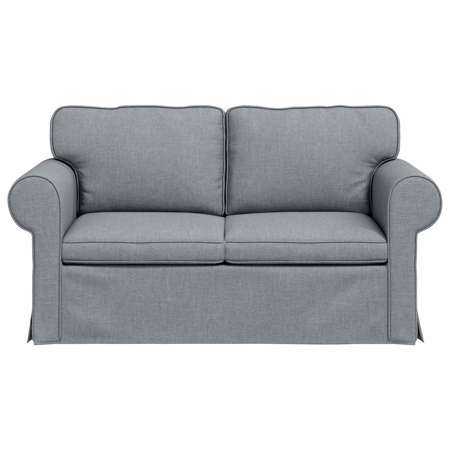 Divano Grigio chiaro 155 x 82 x 80 cm Tessuto | homemem39