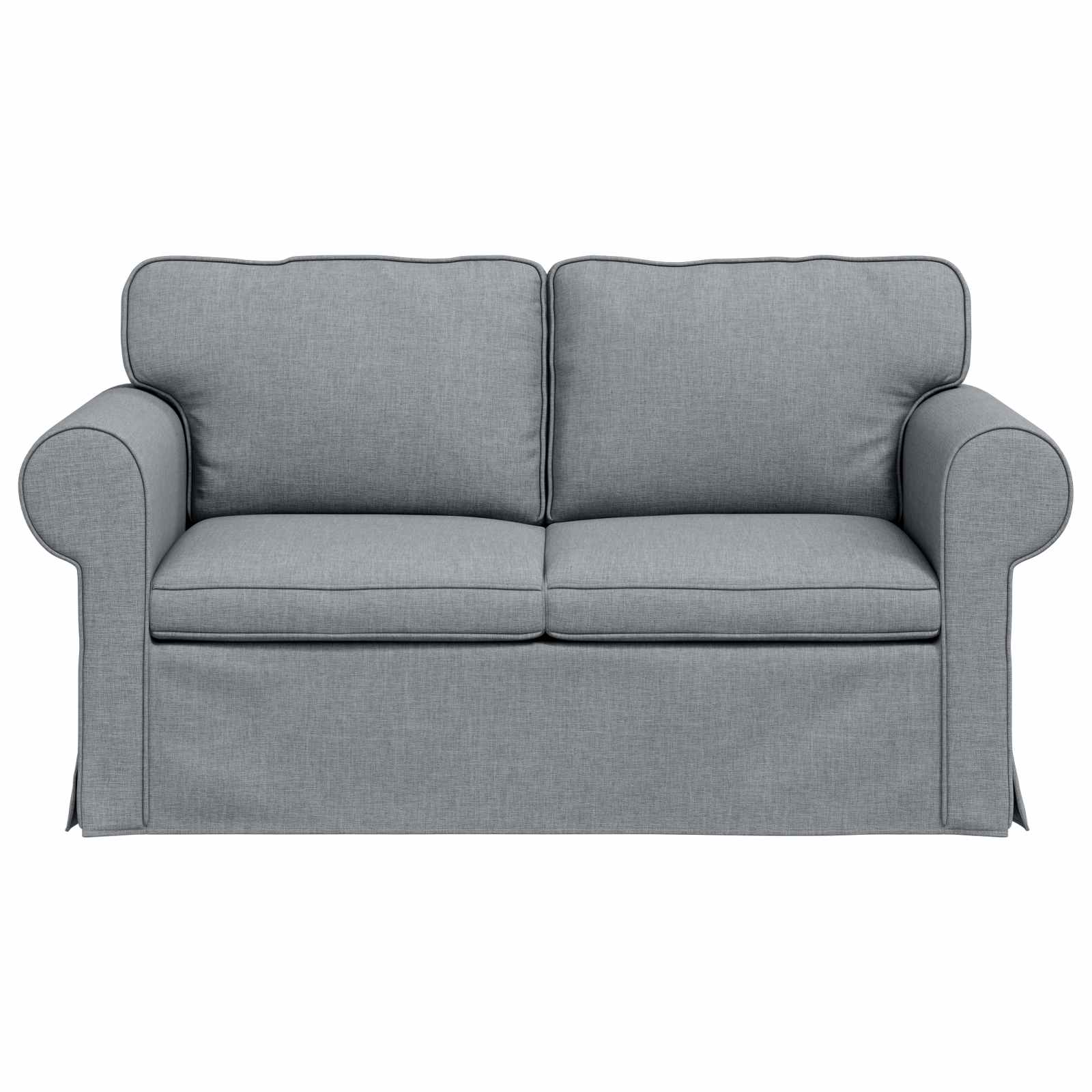 Divano Grigio chiaro 155 x 82 x 80 cm Tessuto | homemem39