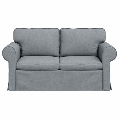 Divano Grigio chiaro 155 x 82 x 80 cm Tessuto | homemem39