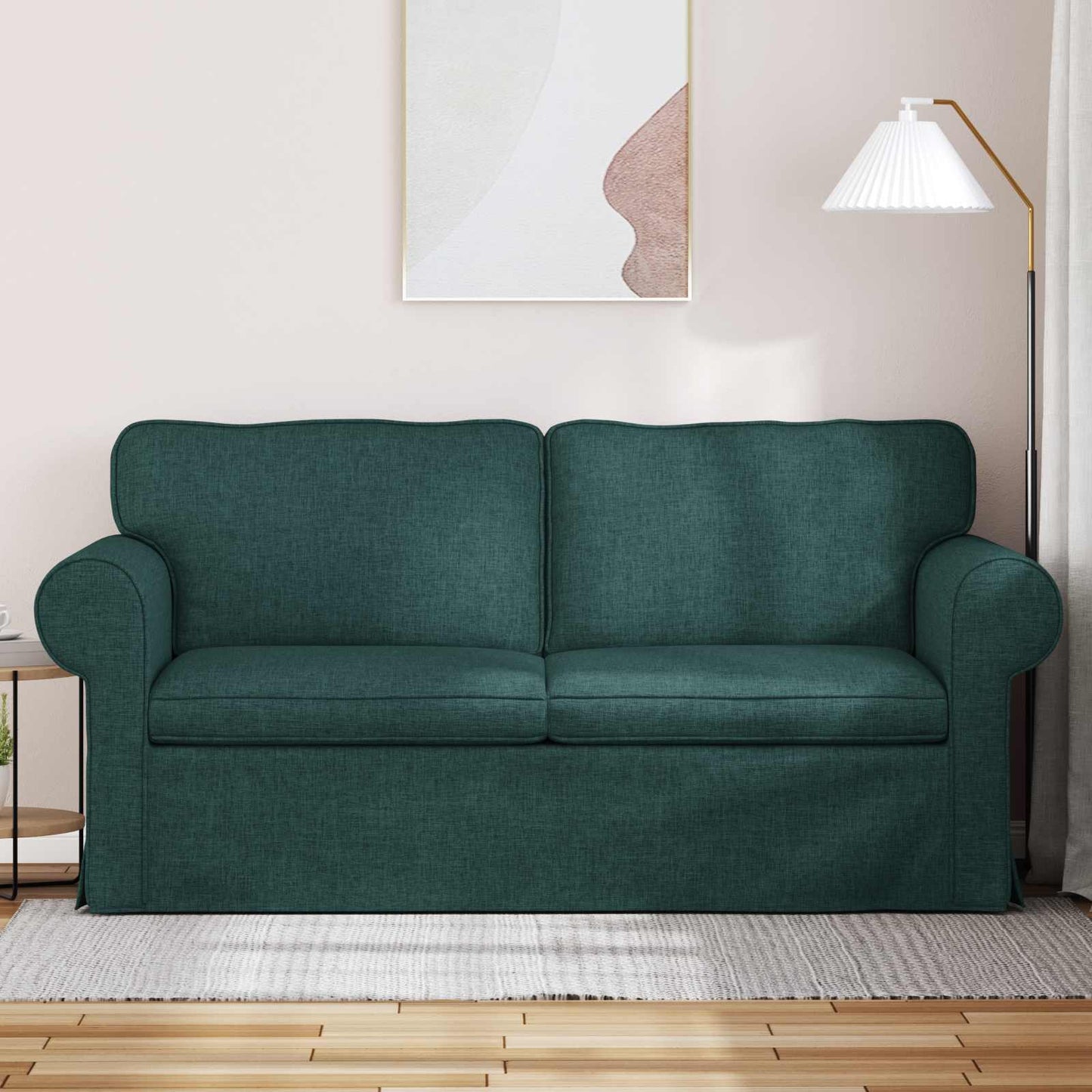 Divano Verde Scuro 175 x 82 x 80 cm Tessuto | homemem39