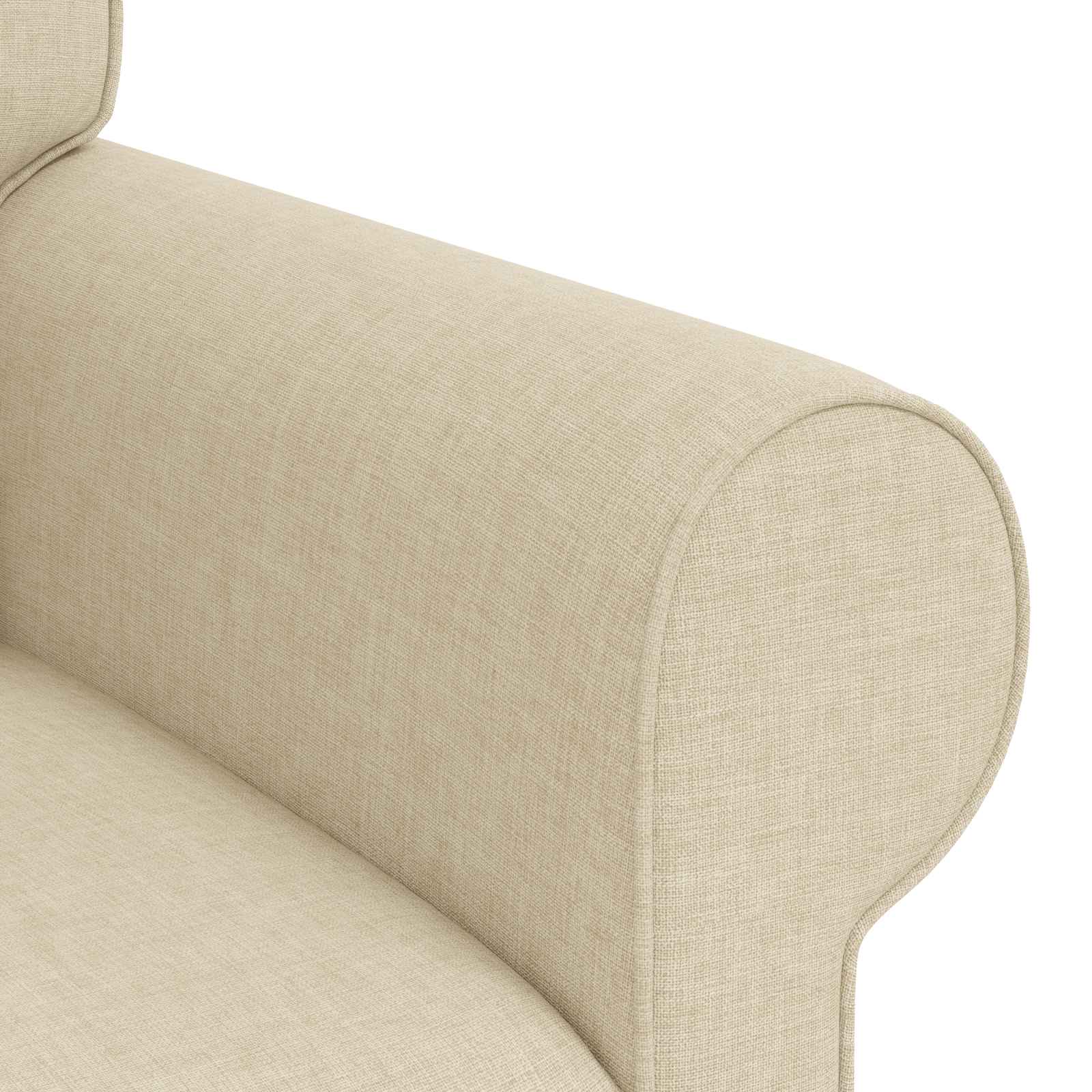 Divano Crema 175 x 82 x 80 cm Tessuto | homemem39