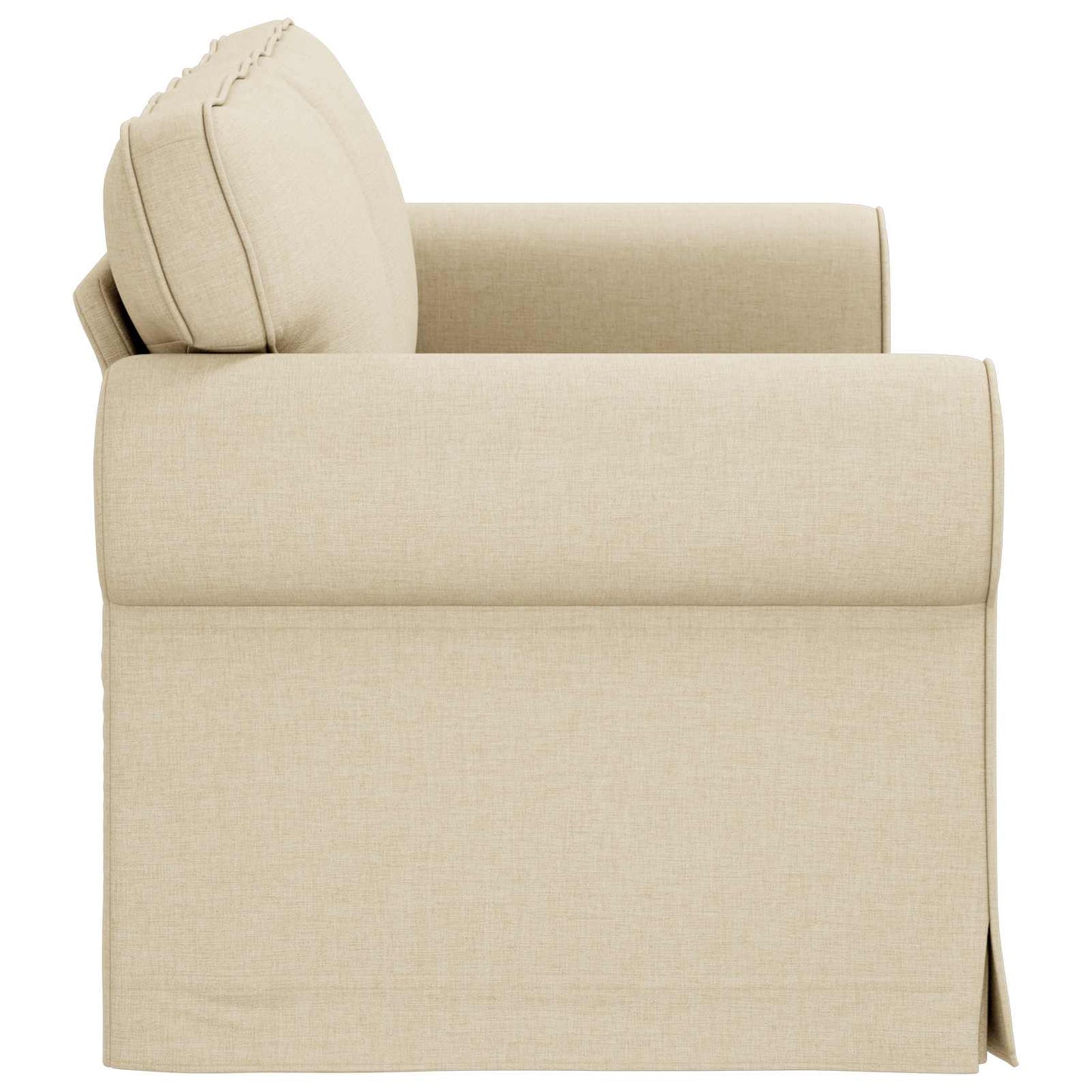 Divano Crema 175 x 82 x 80 cm Tessuto | homemem39