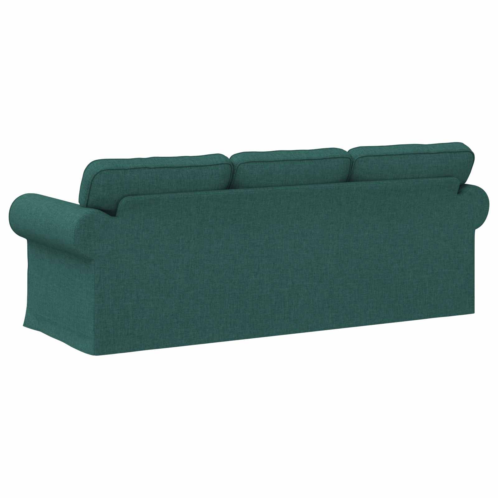 Divano Verde Scuro 215 x 82 x 80 cm Tessuto | homemem39