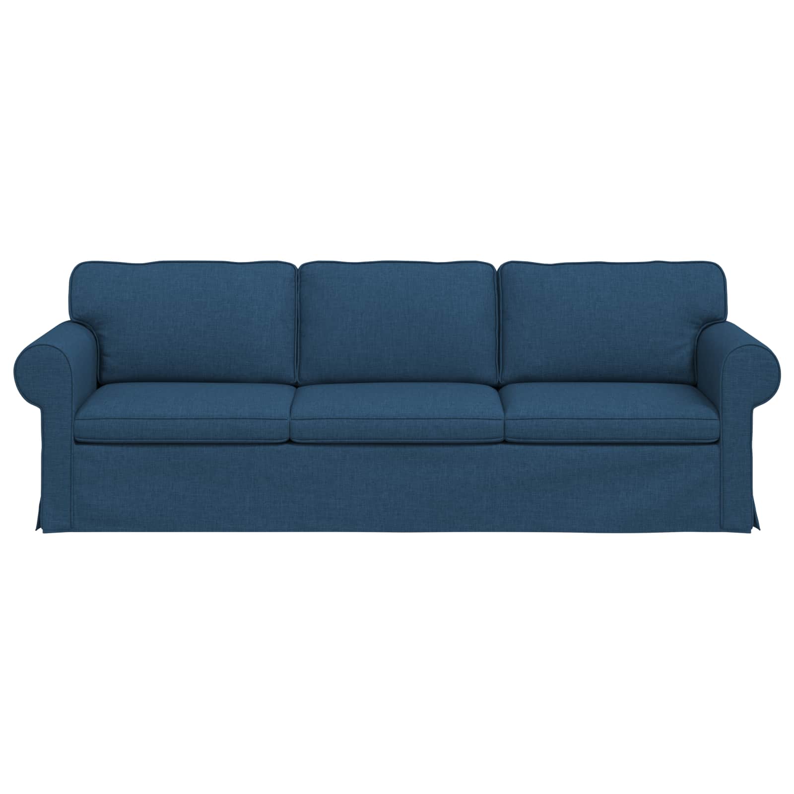 Divano Blu 245 x 82 x 80 cm Tessuto | homemem39