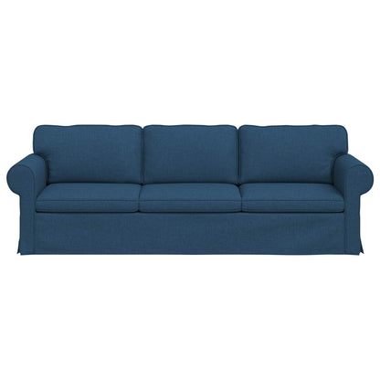 Divano Blu 245 x 82 x 80 cm Tessuto | homemem39