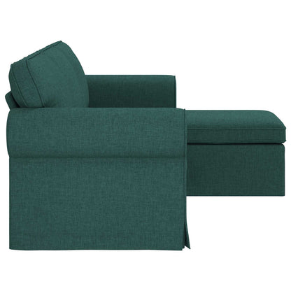 Divano Verde Scuro 195 x 138 x 80 cm Tessuto | homemem39