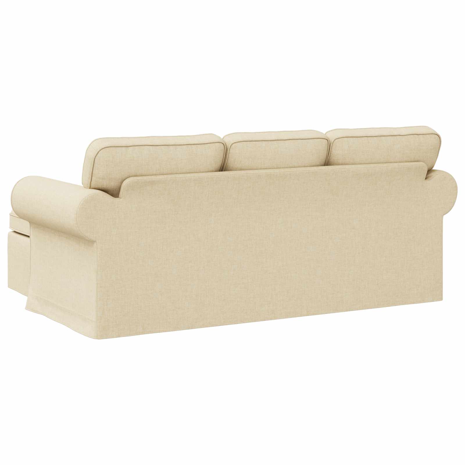 Divano Crema 195 x 138 x 80 cm Tessuto | homemem39