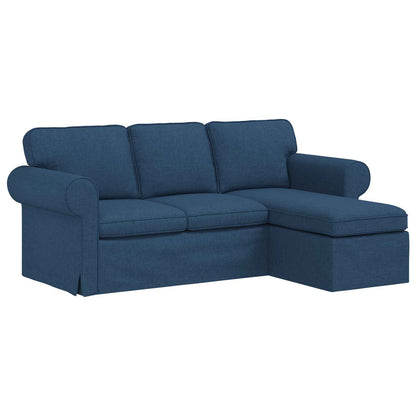 Divano Blu 195 x 138 x 80 cm Tessuto | homemem39