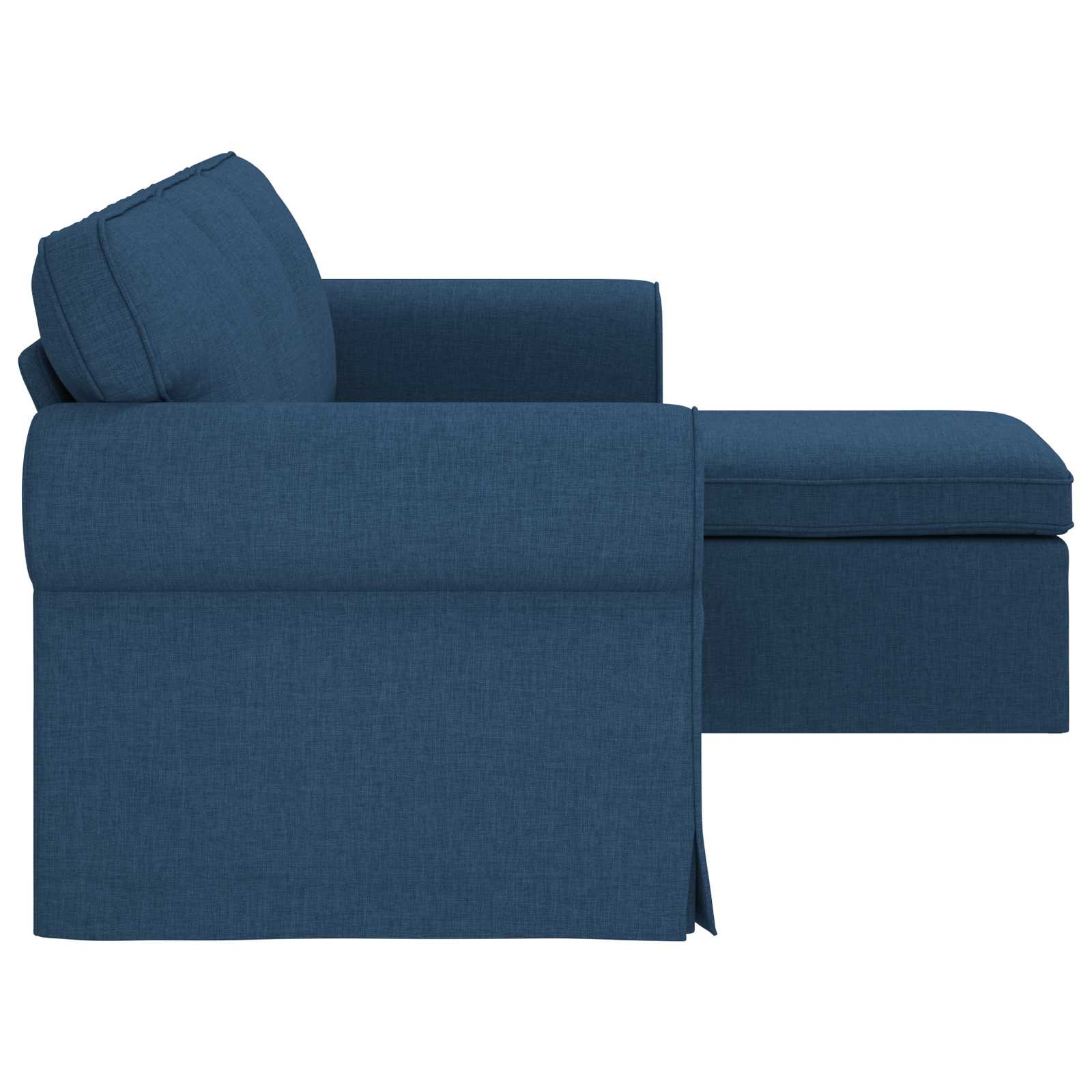 Divano Blu 195 x 138 x 80 cm Tessuto | homemem39