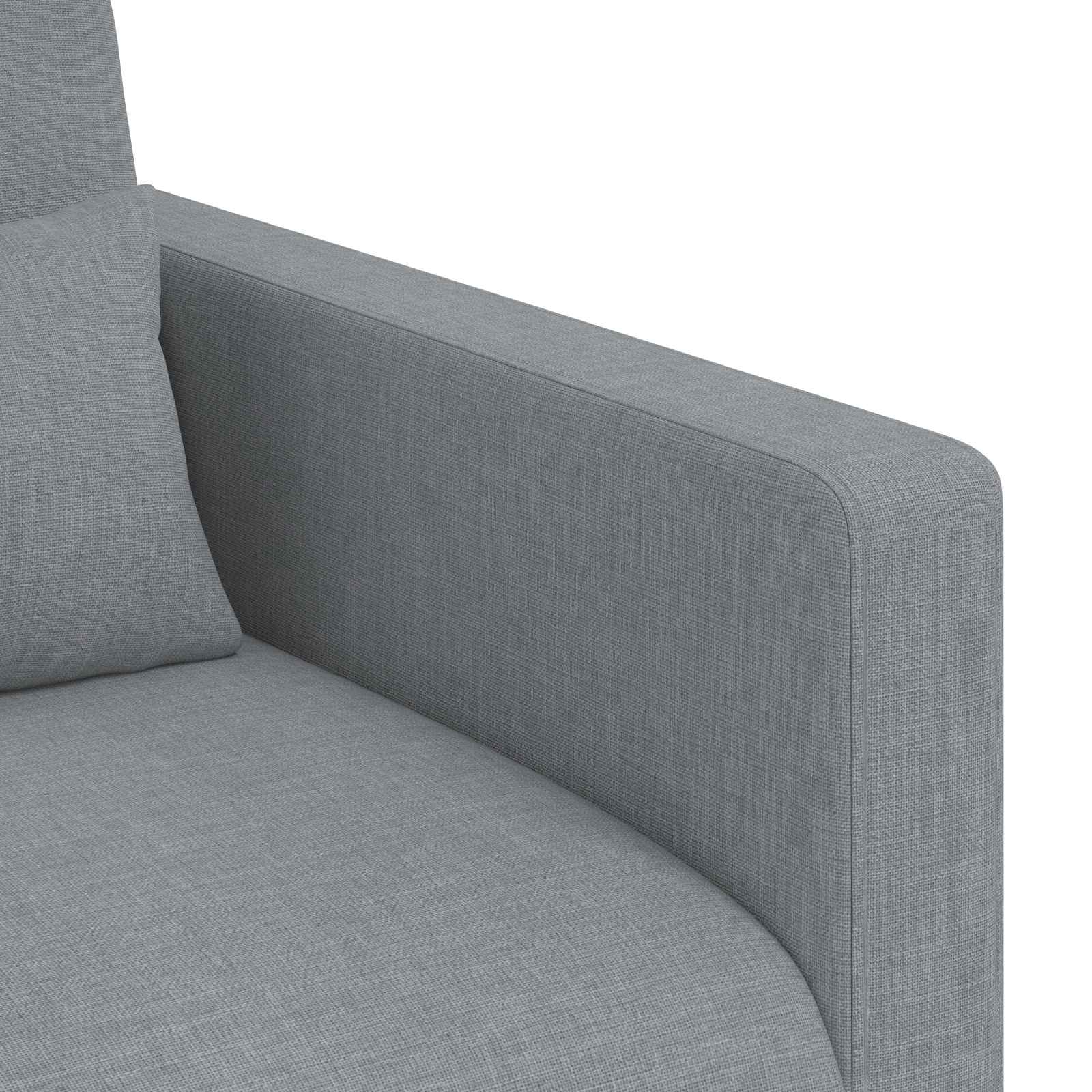 Divano Grigio chiaro 78 x 78 x 80 cm Tessuto | homemem39