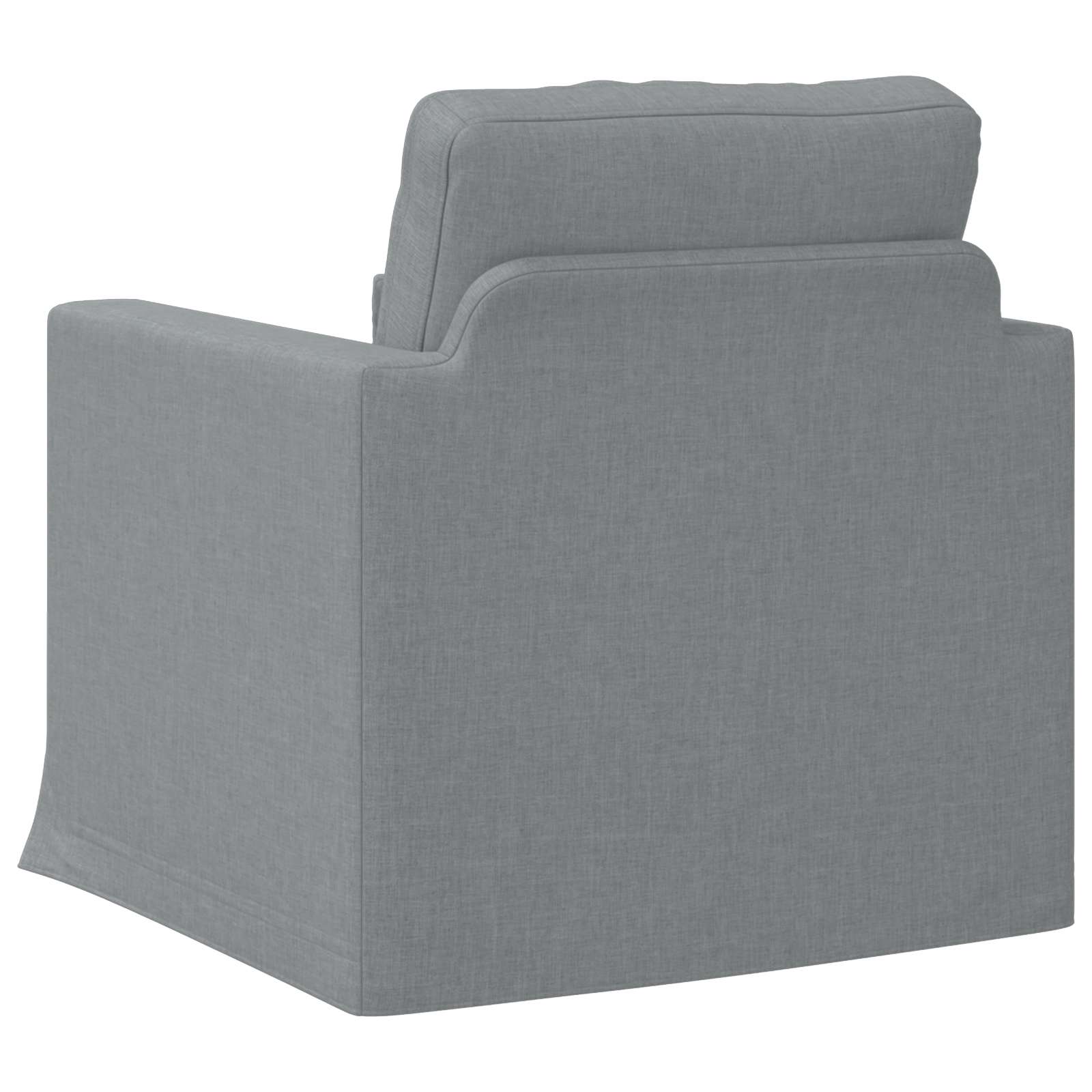 Divano Grigio chiaro 78 x 78 x 80 cm Tessuto | homemem39