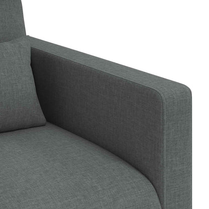 Divano Grigio scuro 78 x 78 x 80 cm Tessuto | homemem39