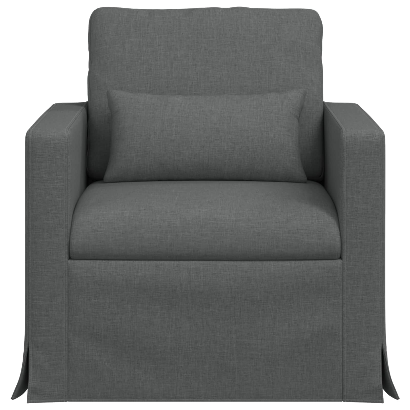 Divano Grigio scuro 78 x 78 x 80 cm Tessuto | homemem39