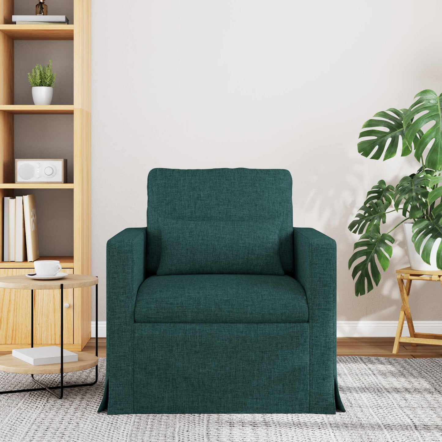 Divano Verde Scuro 78 x 78 x 80 cm Tessuto | homemem39