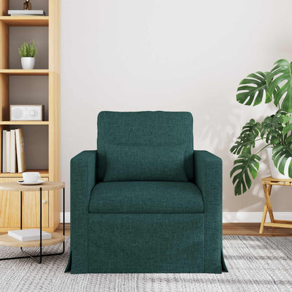 Divano Verde Scuro 78 x 78 x 80 cm Tessuto | homemem39