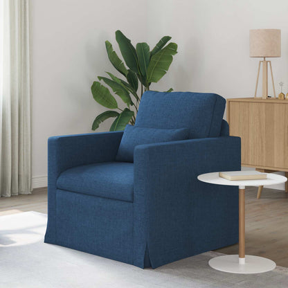 Divano Blu 78 x 78 x 80 cm Tessuto | homemem39