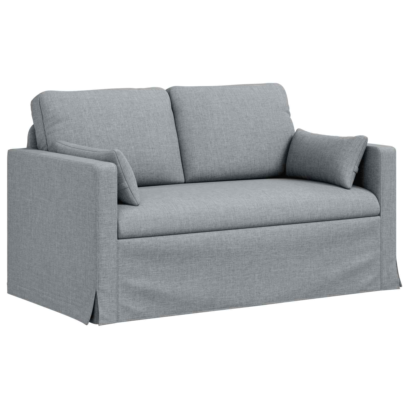 Divano Grigio chiaro 139 x 78 x 80 cm Tessuto | homemem39