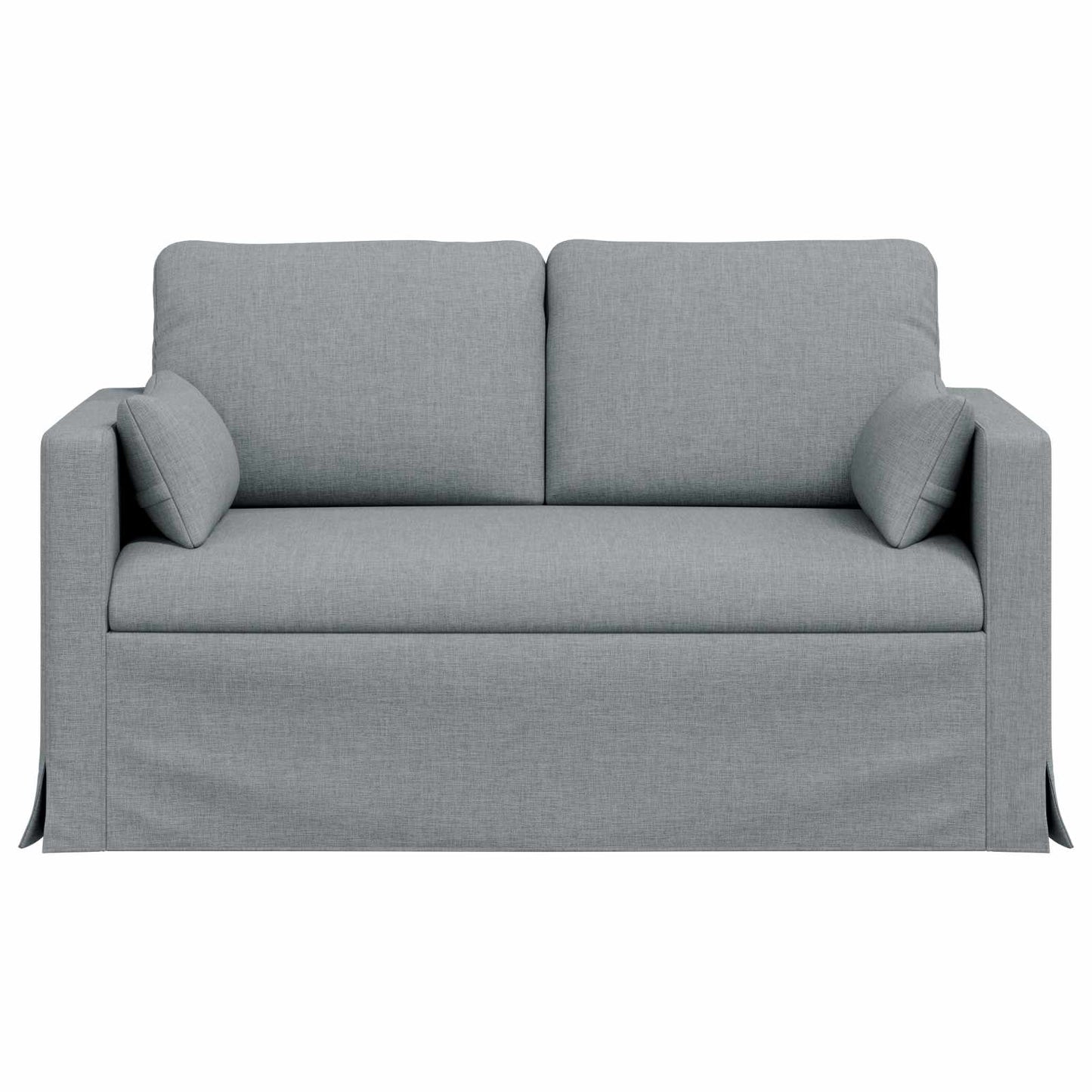 Divano Grigio chiaro 139 x 78 x 80 cm Tessuto | homemem39