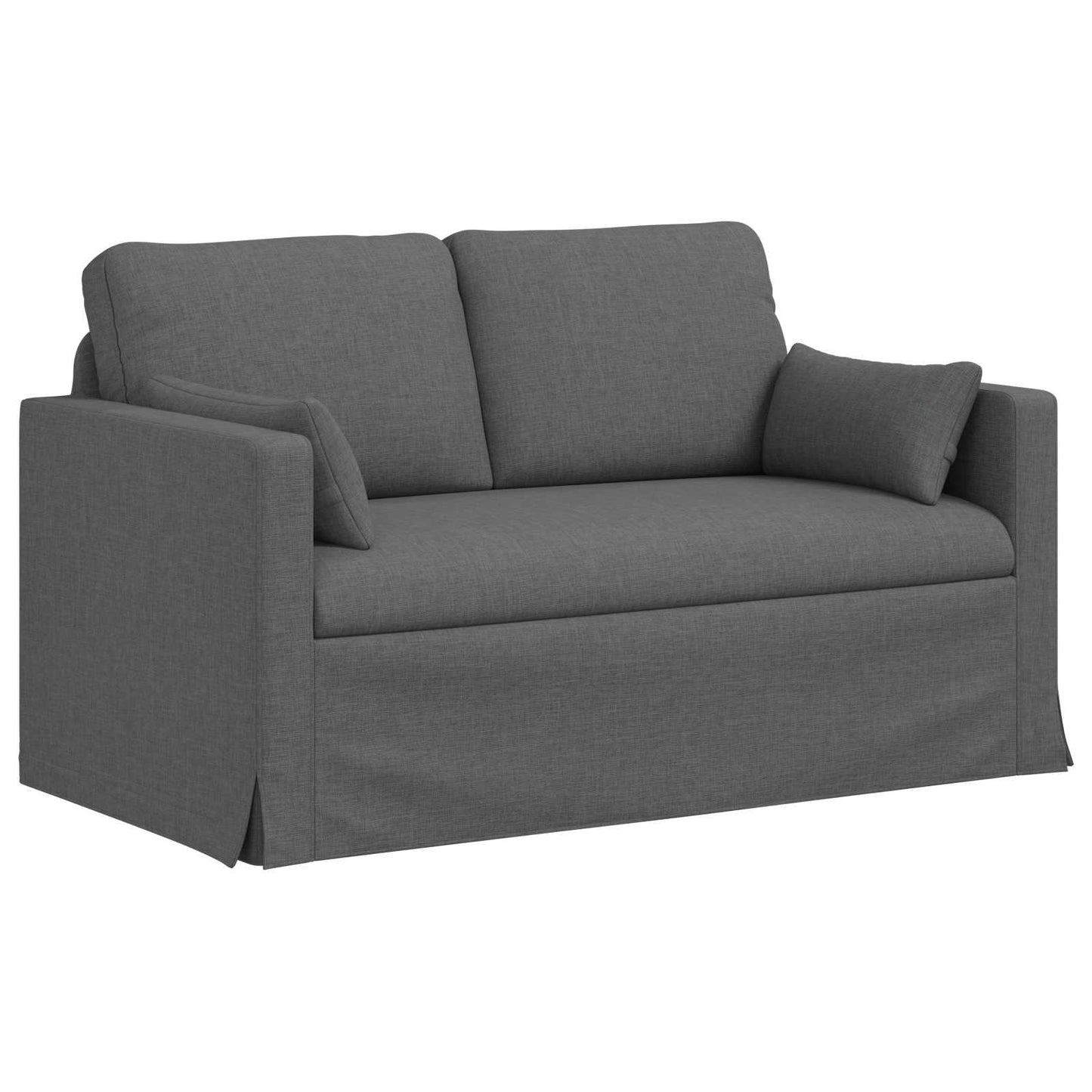 Divano Grigio scuro 139 x 78 x 80 cm Tessuto