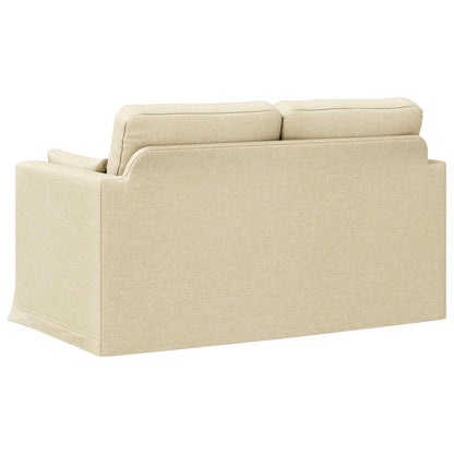 Divano Crema 139 x 78 x 80 cm Tessuto | homemem39