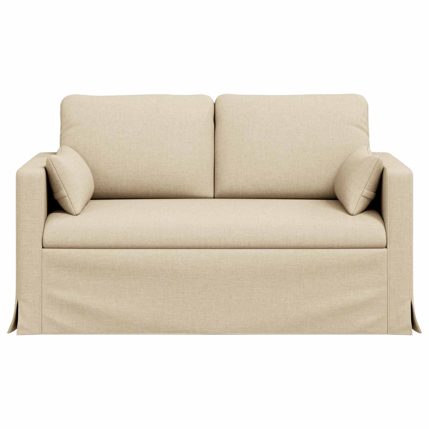 Divano Crema 139 x 78 x 80 cm Tessuto | homemem39