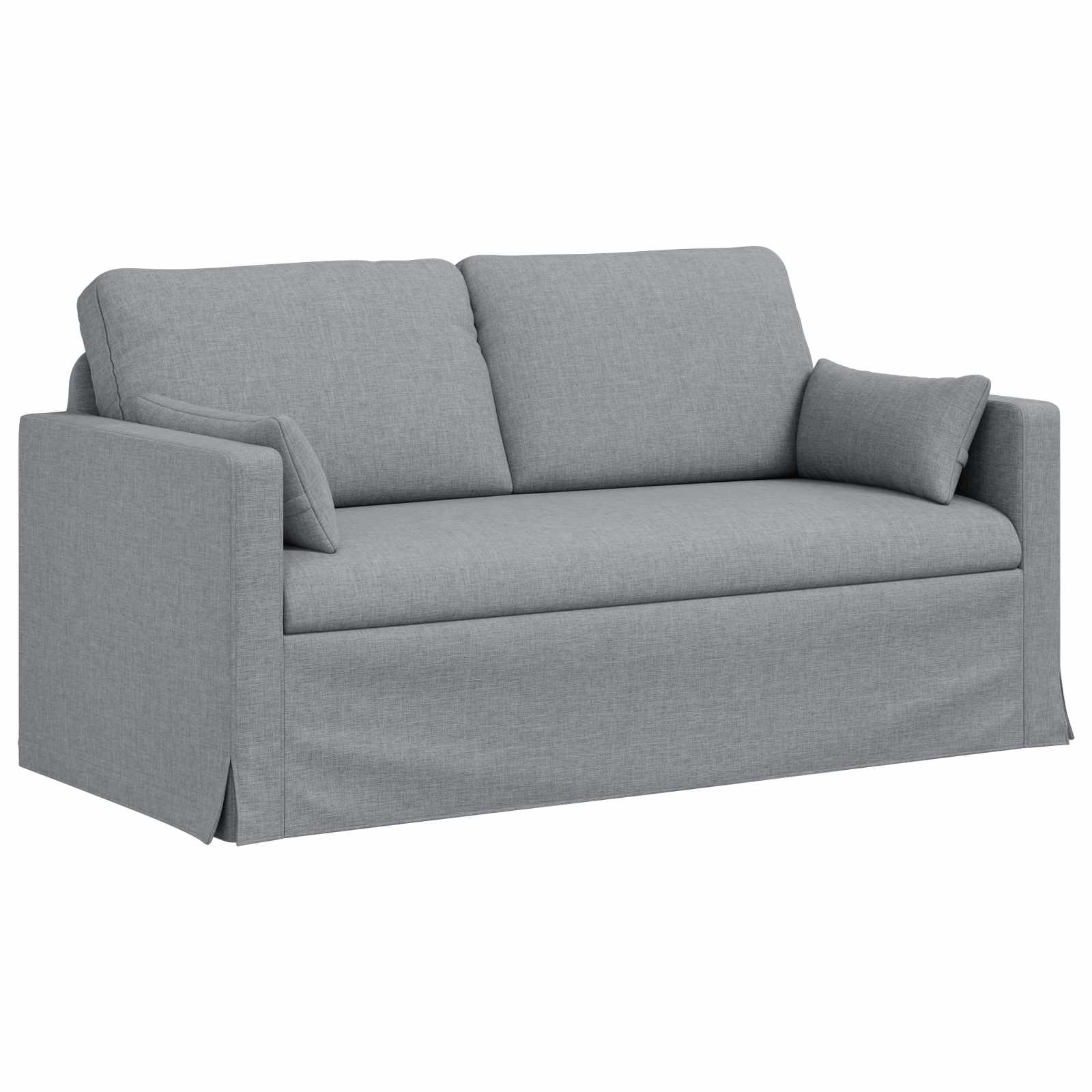 Divano Grigio chiaro 158 x 78 x 80 cm Tessuto | homemem39