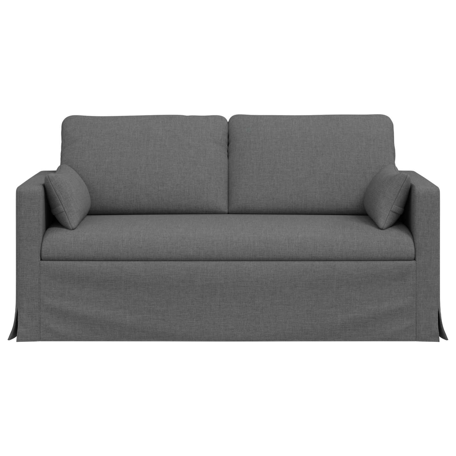 Divano Grigio scuro 158 x 78 x 80 cm Tessuto | homemem39