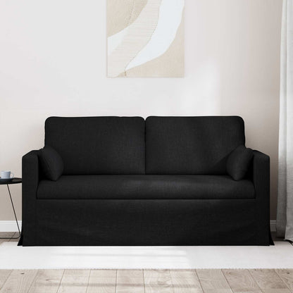 Divano Nero 158 x 78 x 80 cm Tessuto
