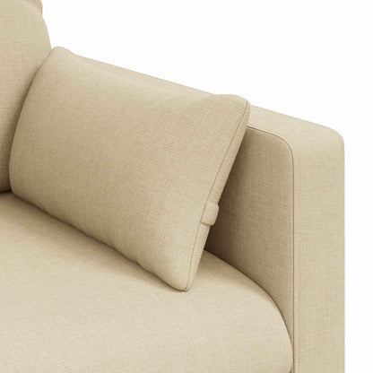 Divano Crema 158 x 78 x 80 cm Tessuto | homemem39
