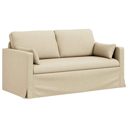 Divano Crema 158 x 78 x 80 cm Tessuto | homemem39