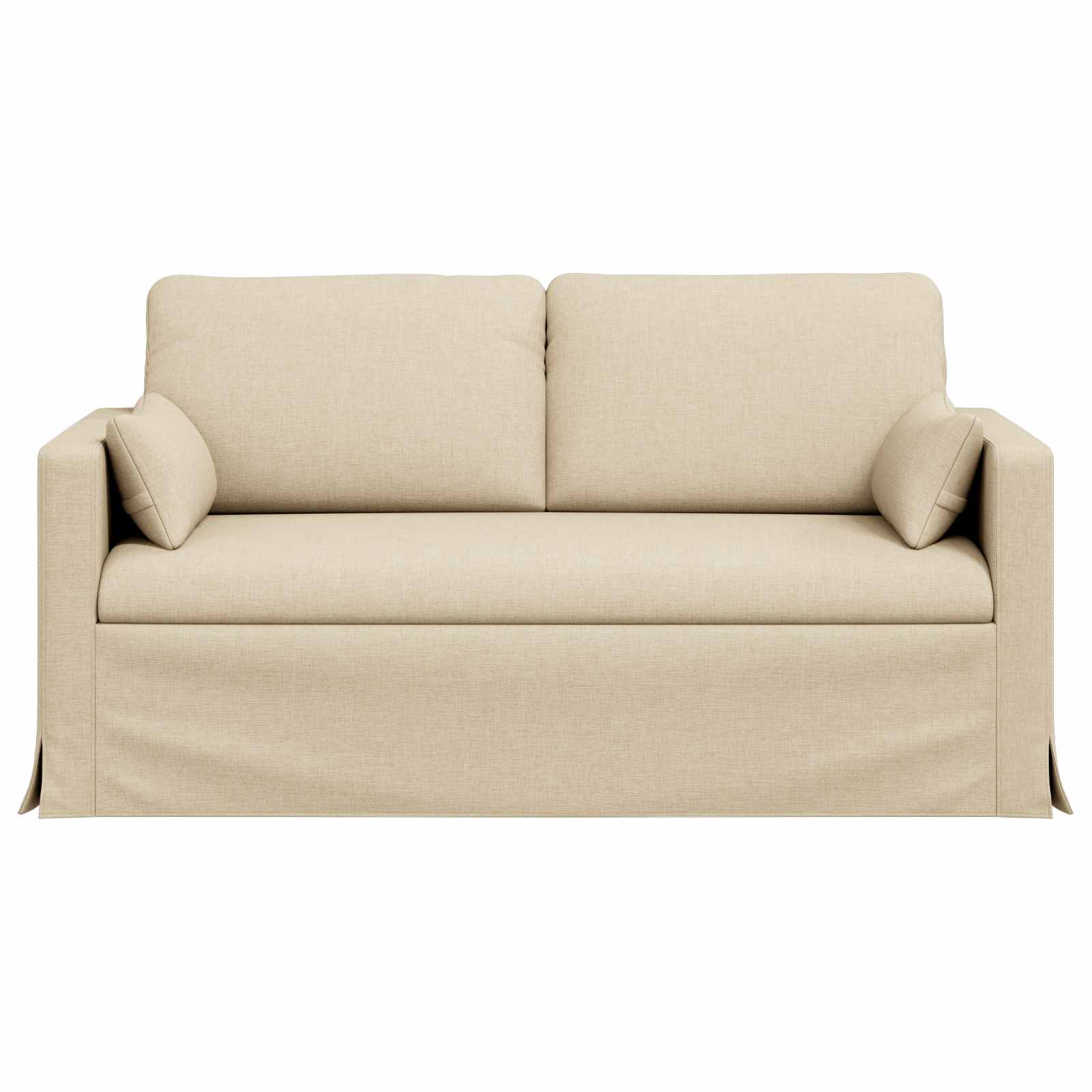 Divano Crema 158 x 78 x 80 cm Tessuto | homemem39