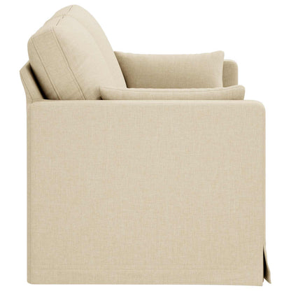 Divano Crema 158 x 78 x 80 cm Tessuto