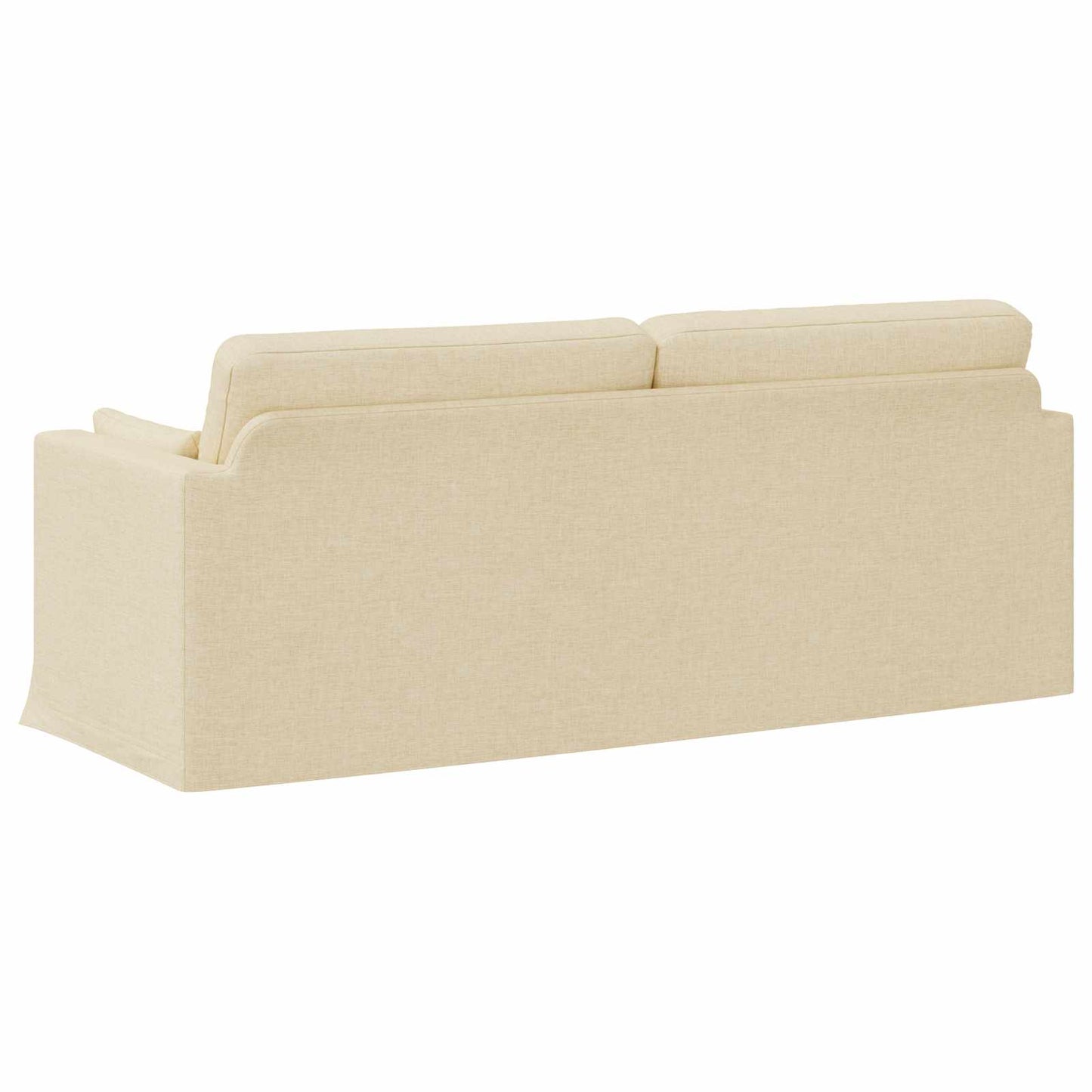 Divano Crema 198 x 78 x 80 cm Tessuto | homemem39