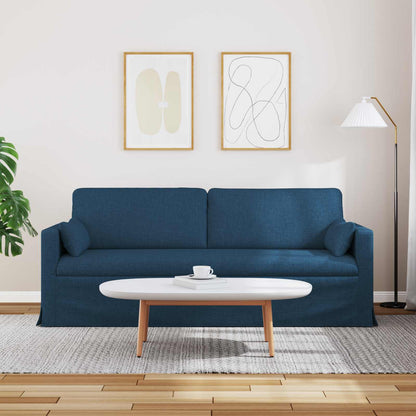 Divano Blu 198 x 78 x 80 cm Tessuto | homemem39