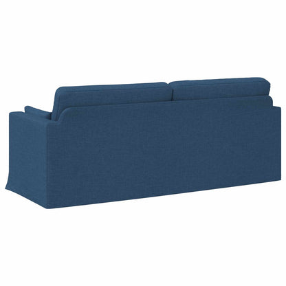 Divano Blu 198 x 78 x 80 cm Tessuto | homemem39