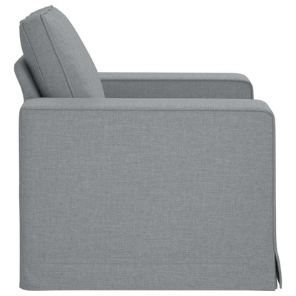Divano Grigio chiaro 103 x 80 x 82 cm Tessuto | homemem39