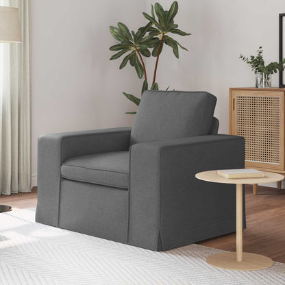 Divano Grigio scuro 103 x 80 x 82 cm Tessuto