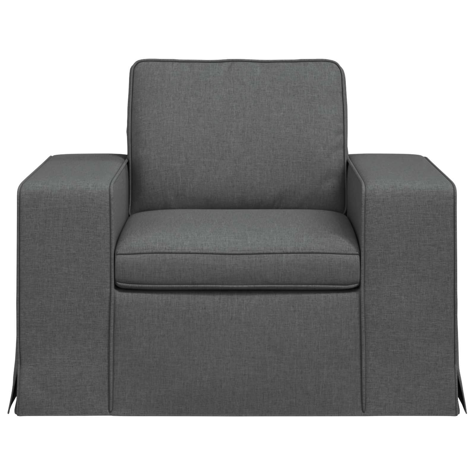 Divano Grigio scuro 103 x 80 x 82 cm Tessuto | homemem39