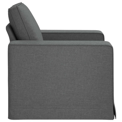 Divano Grigio scuro 103 x 80 x 82 cm Tessuto | homemem39