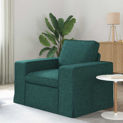 Divano Verde Scuro 103 x 80 x 82 cm Tessuto