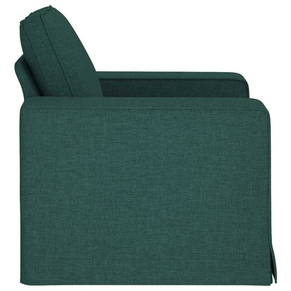 Divano Verde Scuro 103 x 80 x 82 cm Tessuto