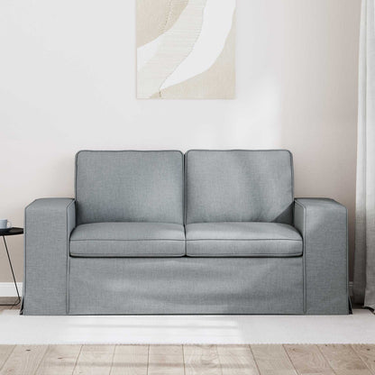 Divano Grigio chiaro 162 x 80 x 82 cm Tessuto