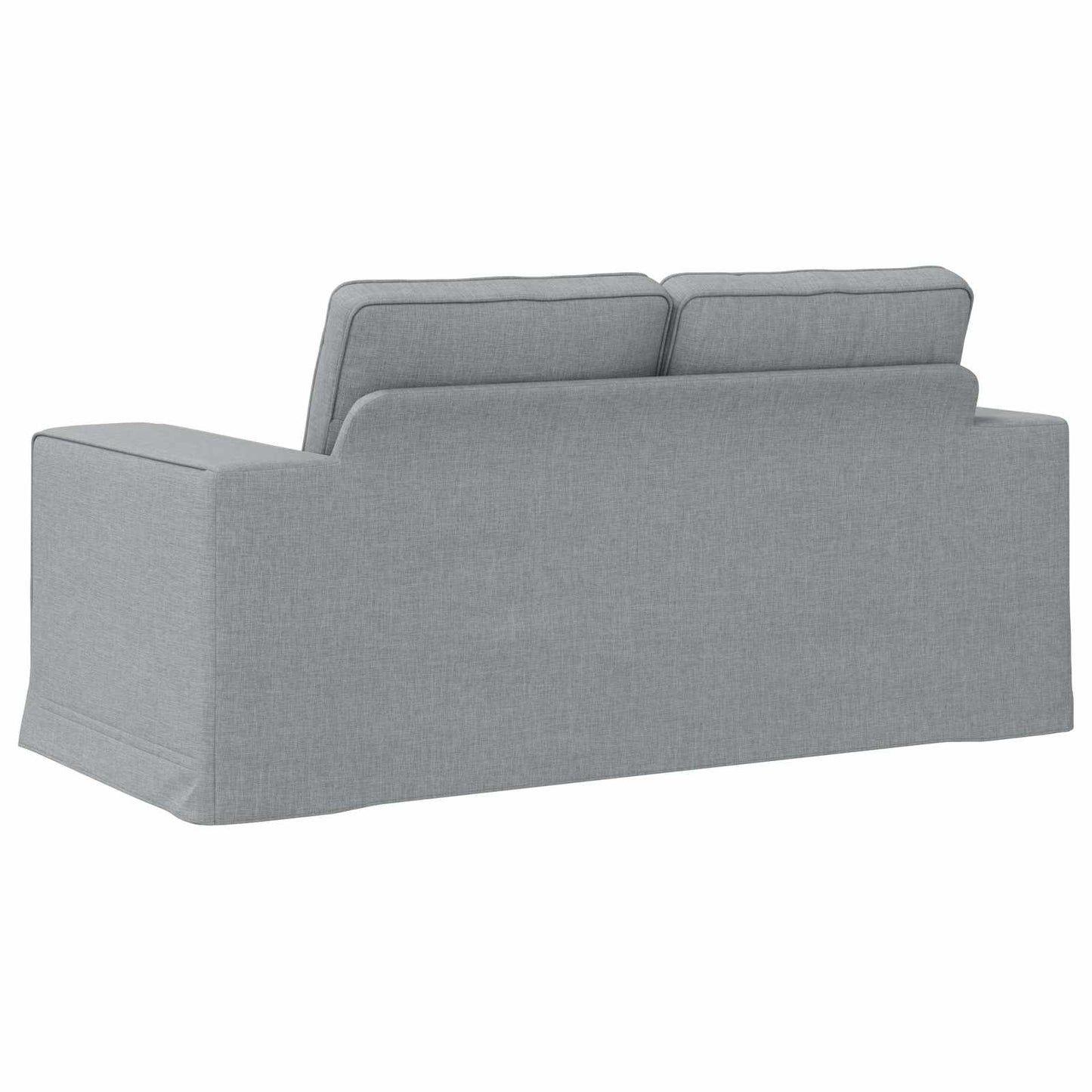 Divano Grigio chiaro 162 x 80 x 82 cm Tessuto